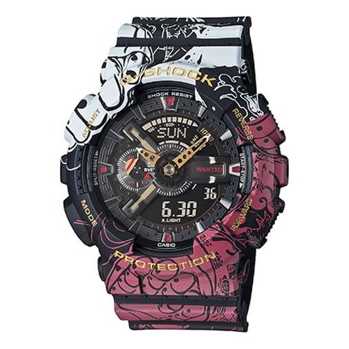 CASIO G-Shock Analog-Digital 'Black' Watch, black