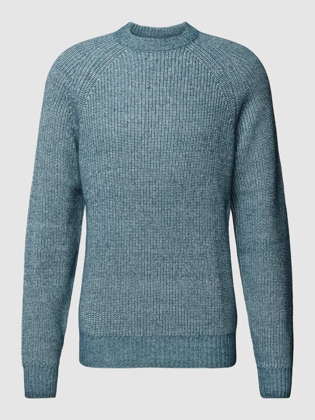 McNeal melange knitted sweater, blue