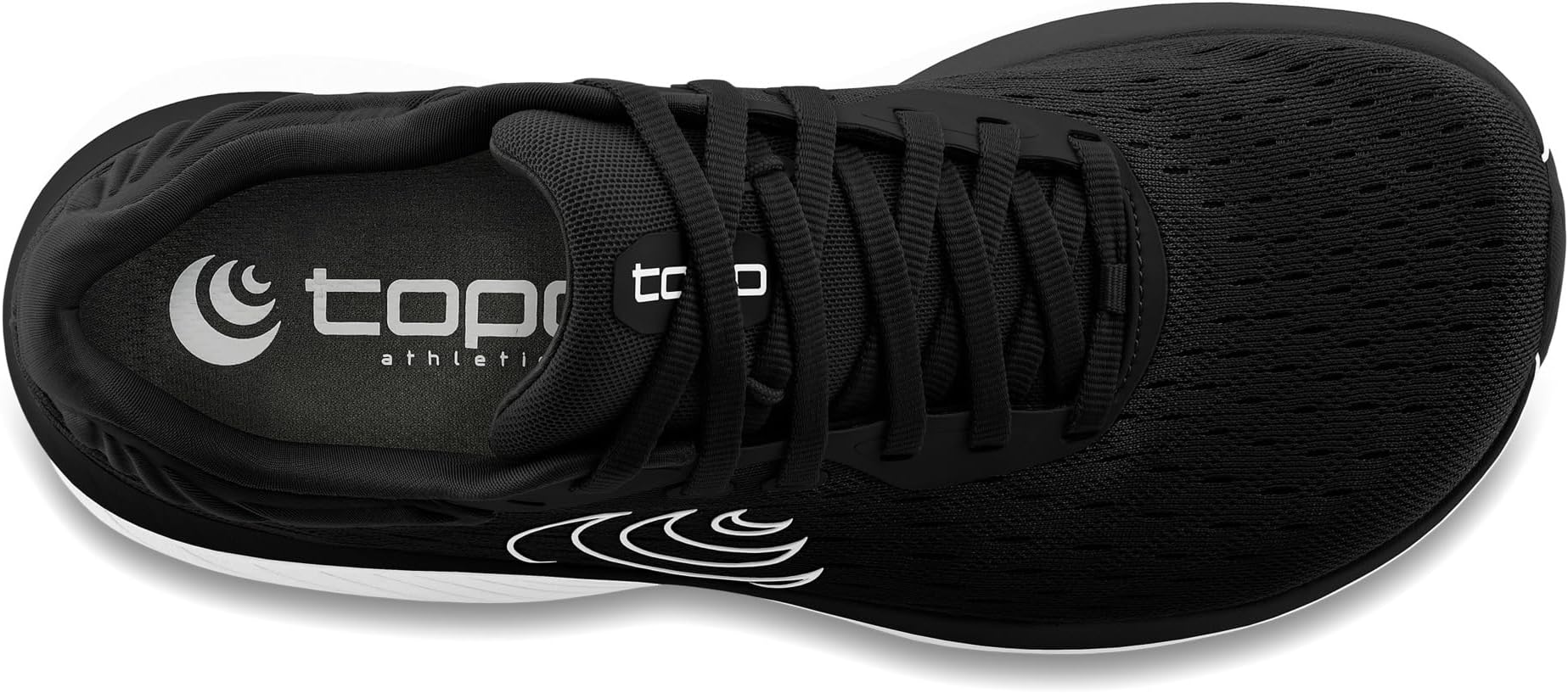 Atmos Topo Athletic Sneakers, Black/White