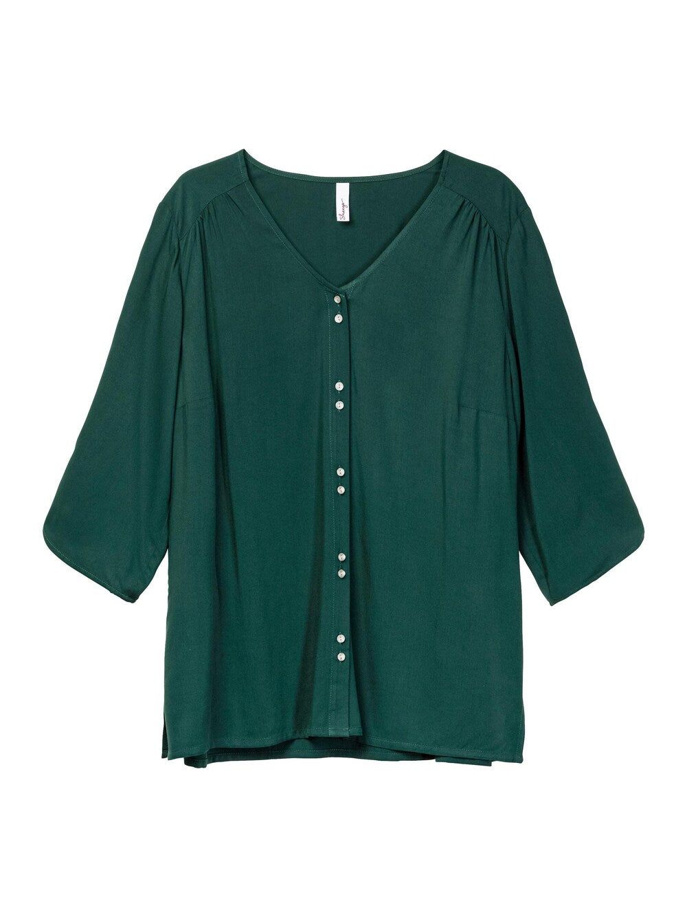 Sheego blouse, dark green