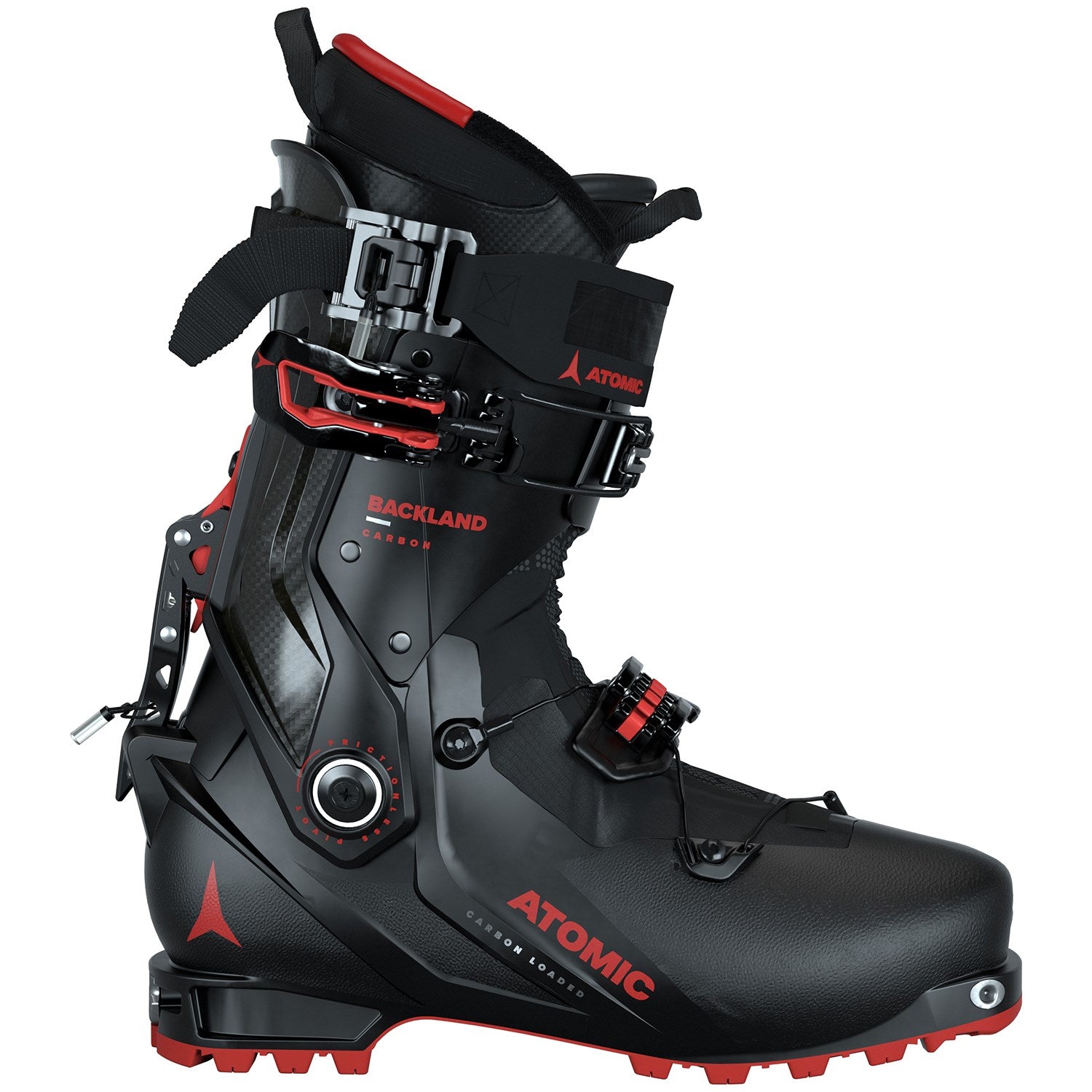 حذاء تزلج Atomic Backland Carbon Alpine Touring 2024، أسود