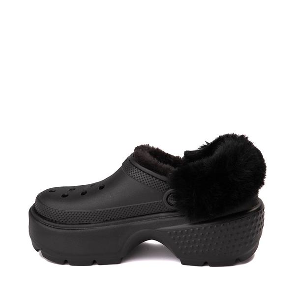 Crocs Stomp Lined Platform Clogs, Black