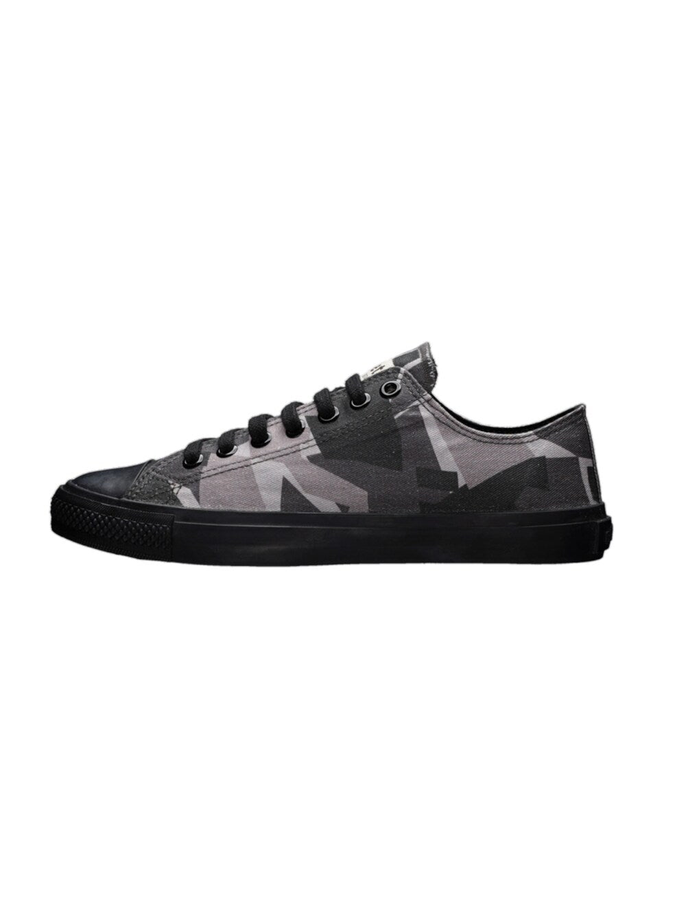 Ethletic Black Cap Lo Cut Sneakers, dark gray