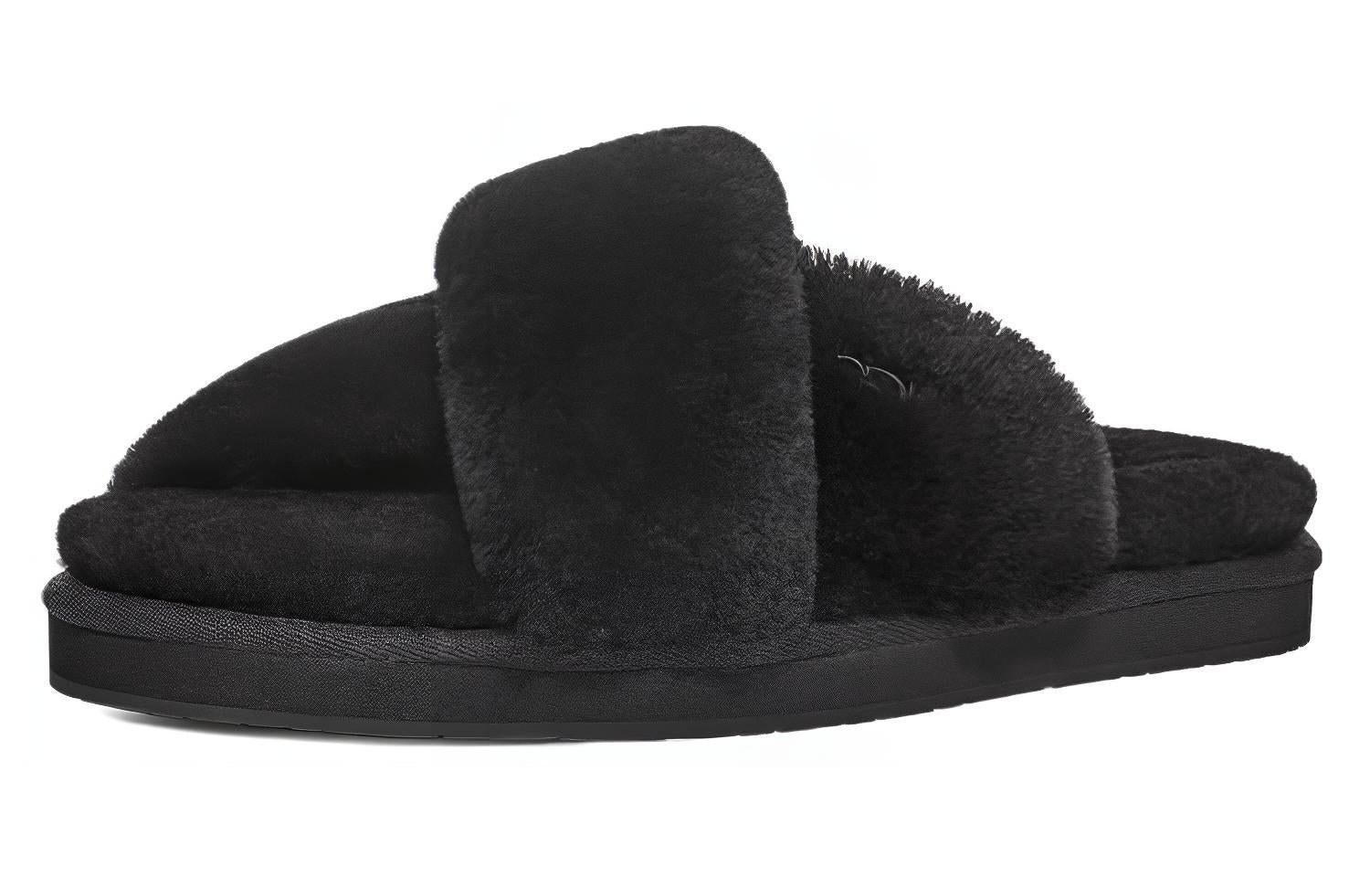 Women's Black Ugg Slippers