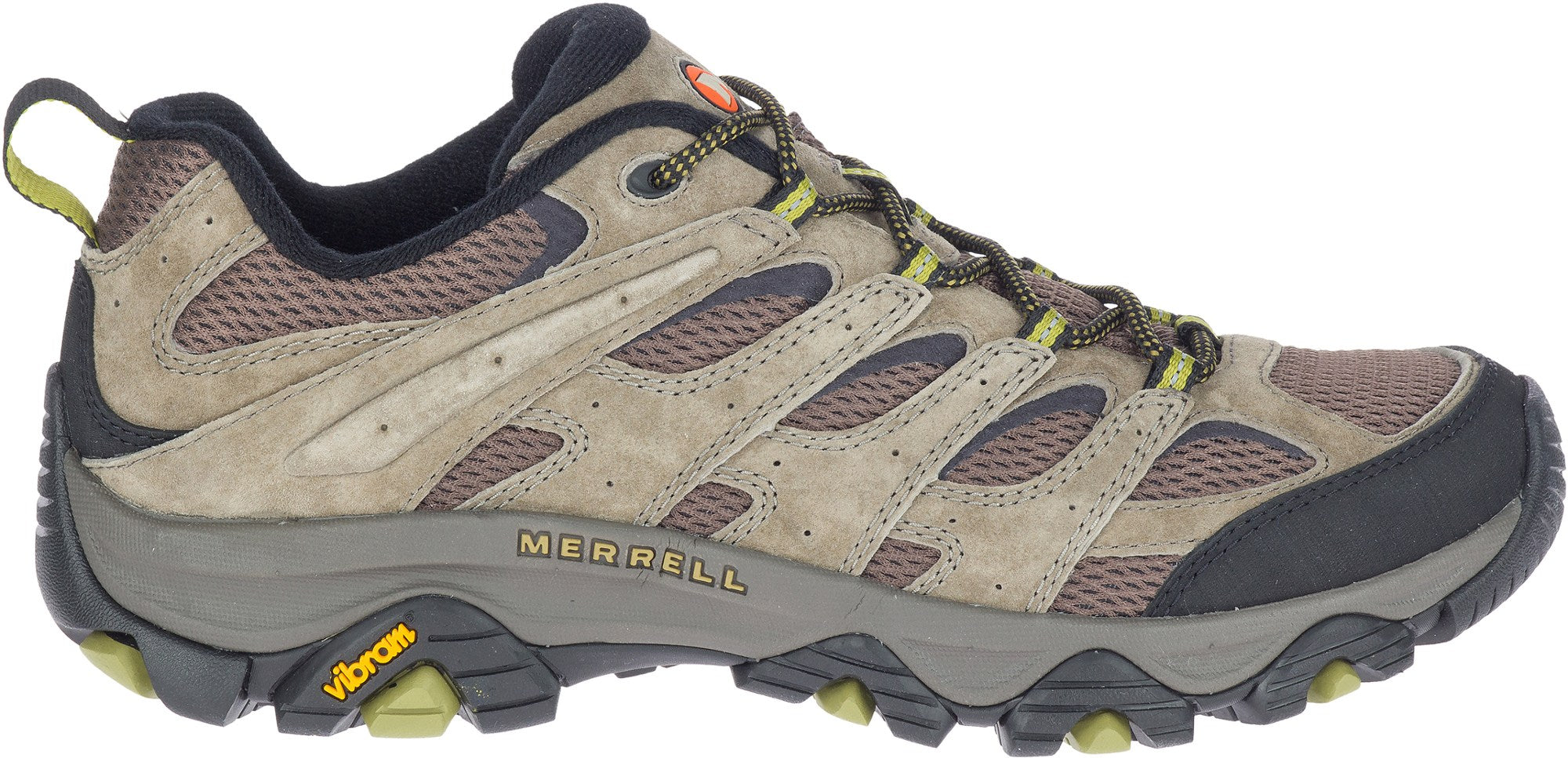 حذاء Merrell Moab 3 للرجال للمشي لمسافات طويلة، بني