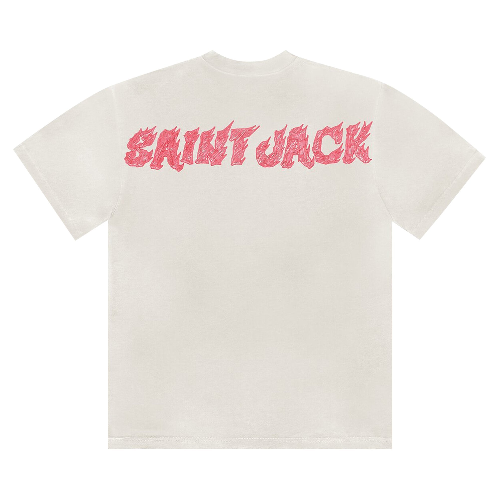 Cactus Jack T-Shirt by Travis Scott Utopia x St Michael Tee 2A White