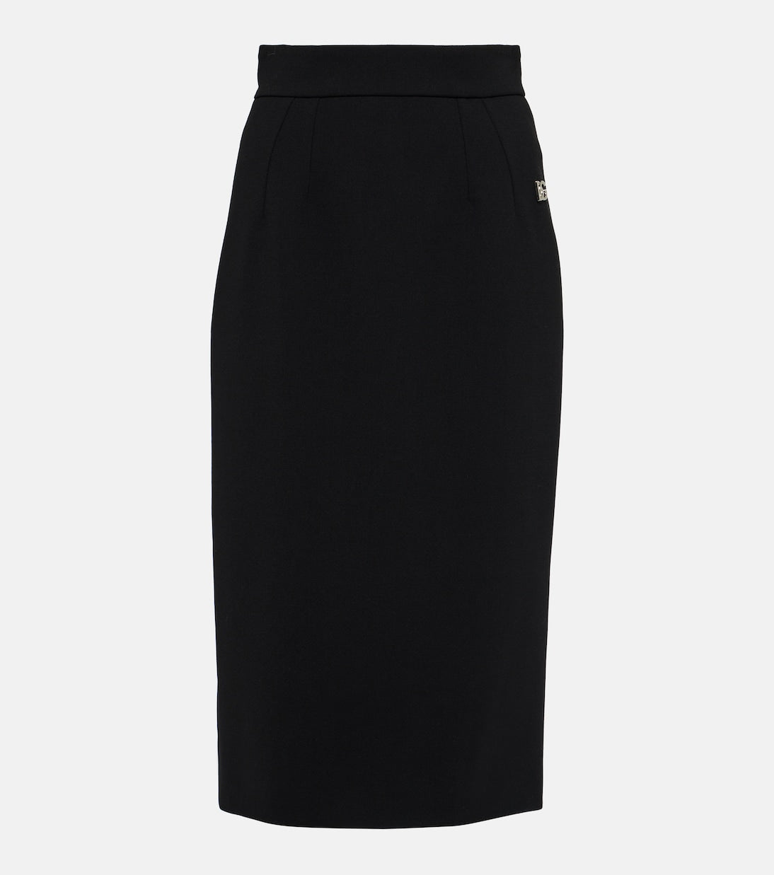 Dolce&Gabbana wool pencil skirt, black