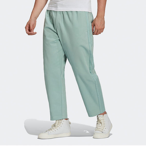 بنطلون رياضي رجالي من adidas originals C Twill Pant مخطط جانبي فضفاض بنطلون رياضي/بنطلون رياضي/بنطلون رياضي أزرق فاتح، متعدد الألوان