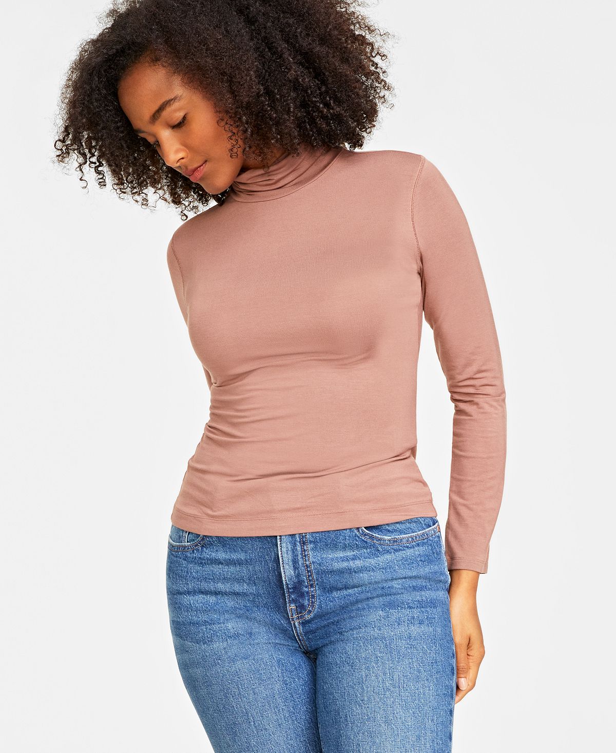 Women's Modal Turtleneck On 34th