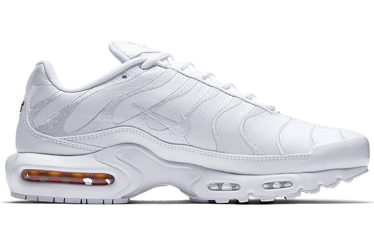 Nike Air Max Plus Triple White Sneakers