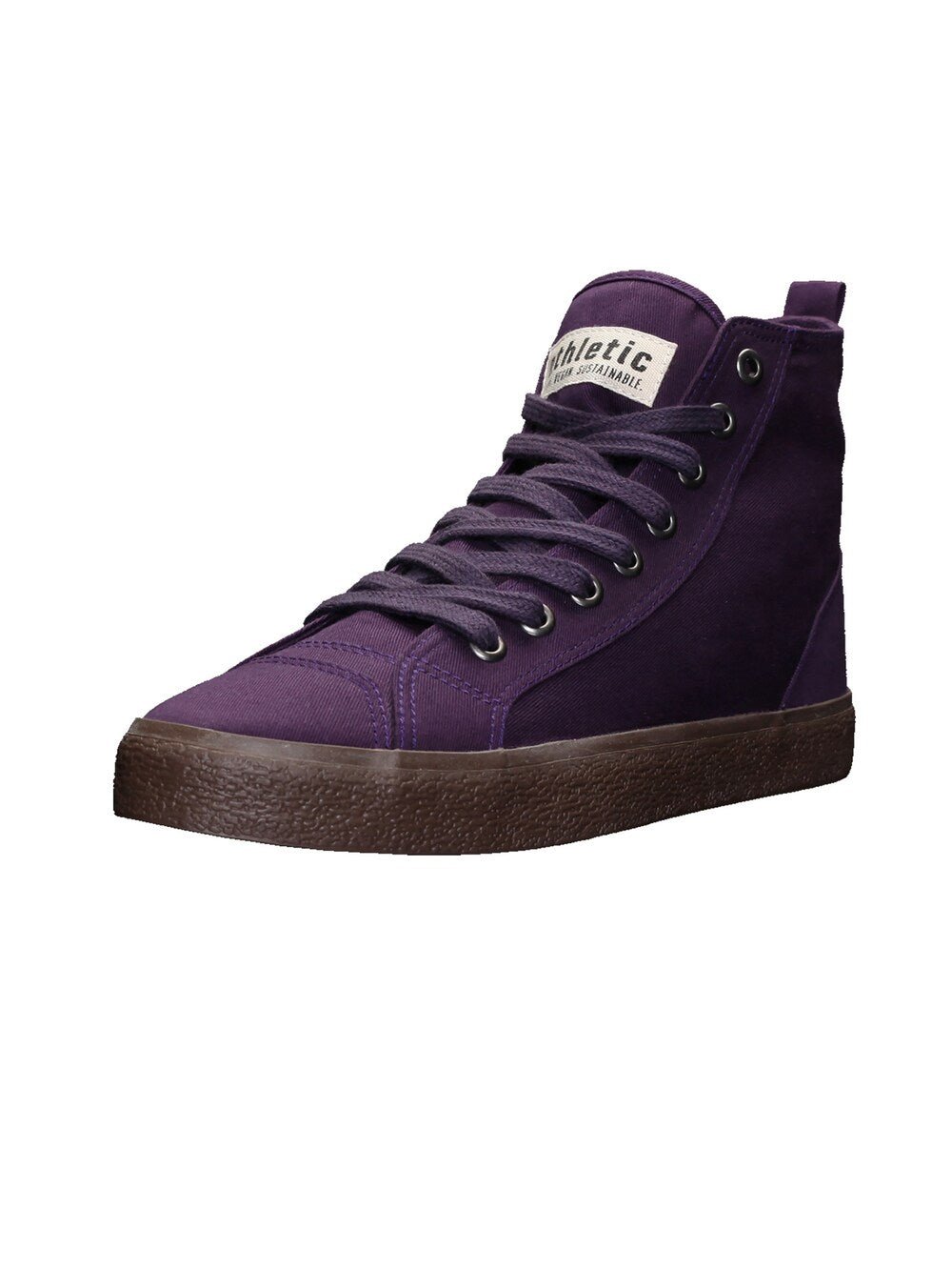 Ethletic Fair Goto High Cut Sneakers, Eggplant