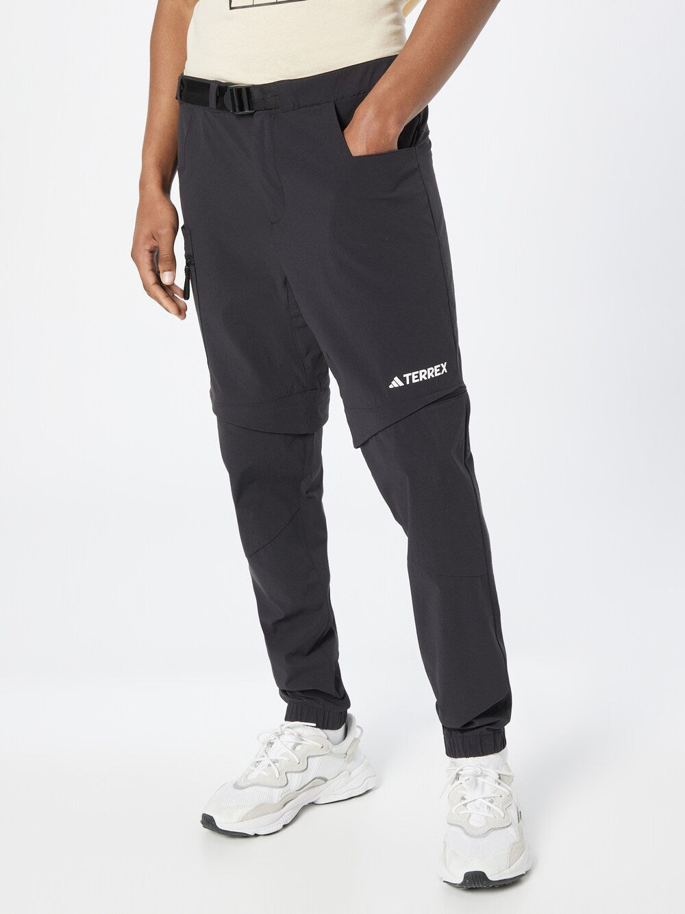 ADIDAS TERREX Utilitas Zip-Off Regular Sweatpants, Black