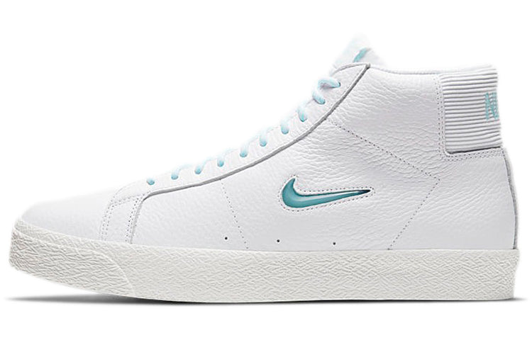 Nike Sb Blazer Mid Premium White Glacier Sneakers