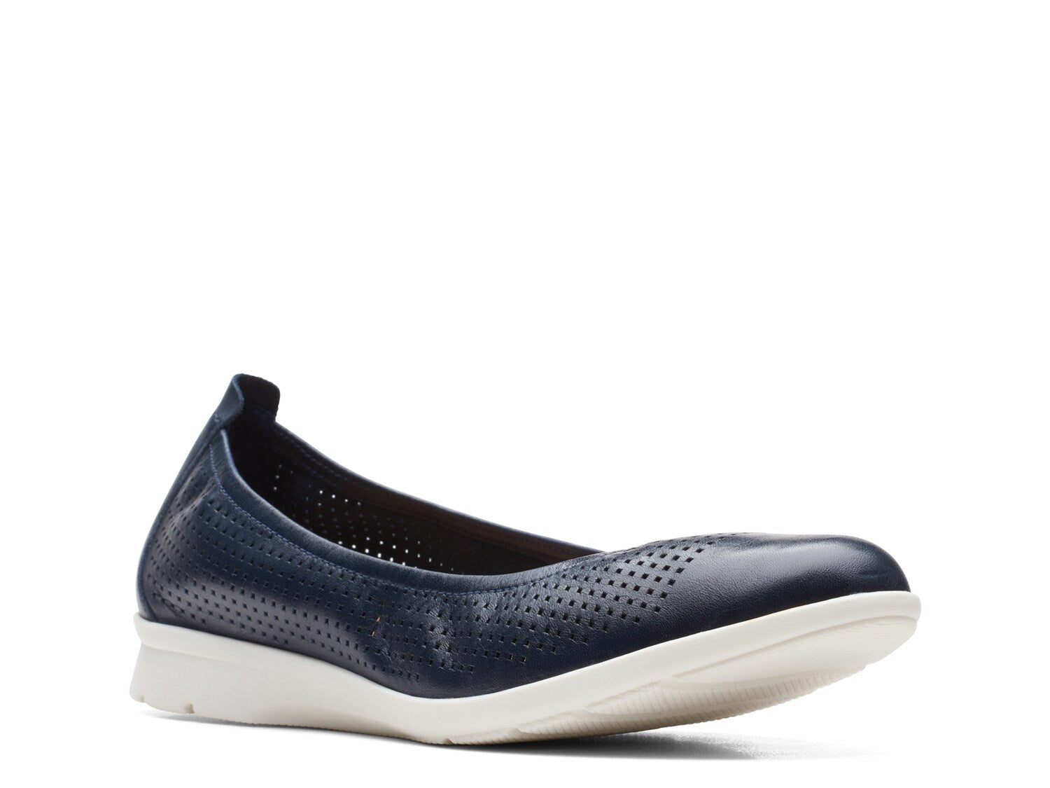 Clarks Jenette Ease ballet flats, navy blue