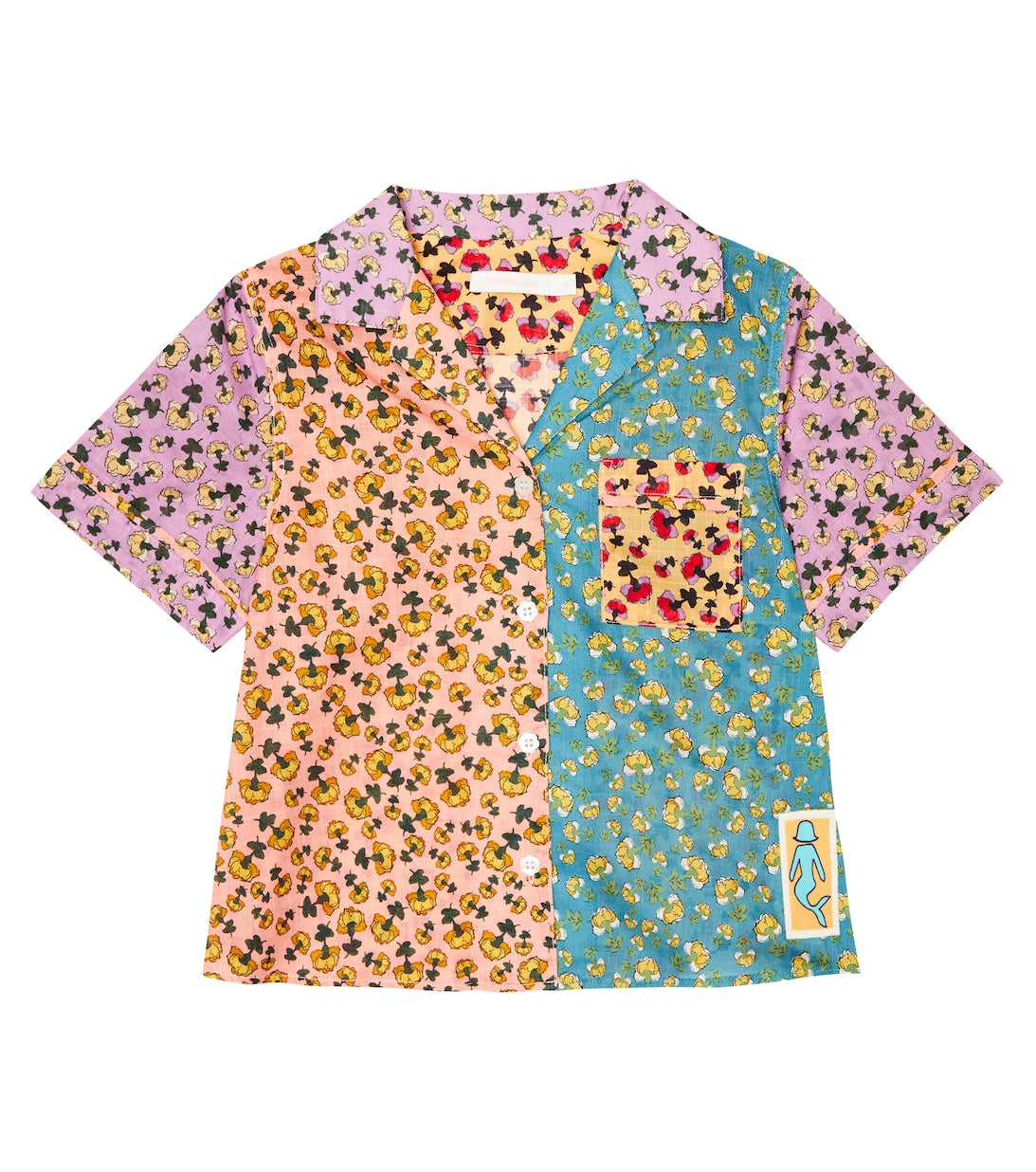 Zimmermann Kids Floral Tiggy Shirt, Multicolor