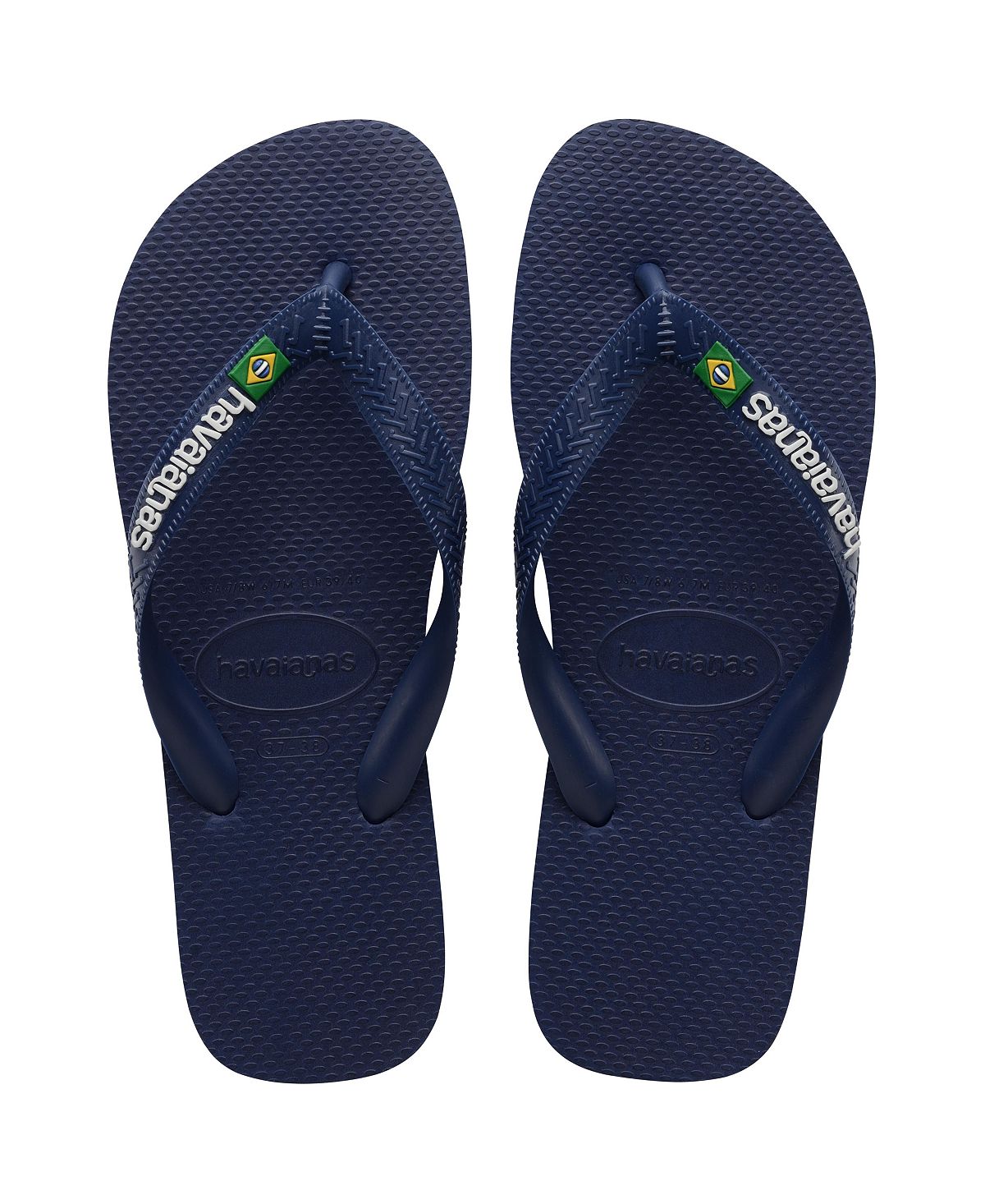 Men's slides with Brazil logo Havaianas