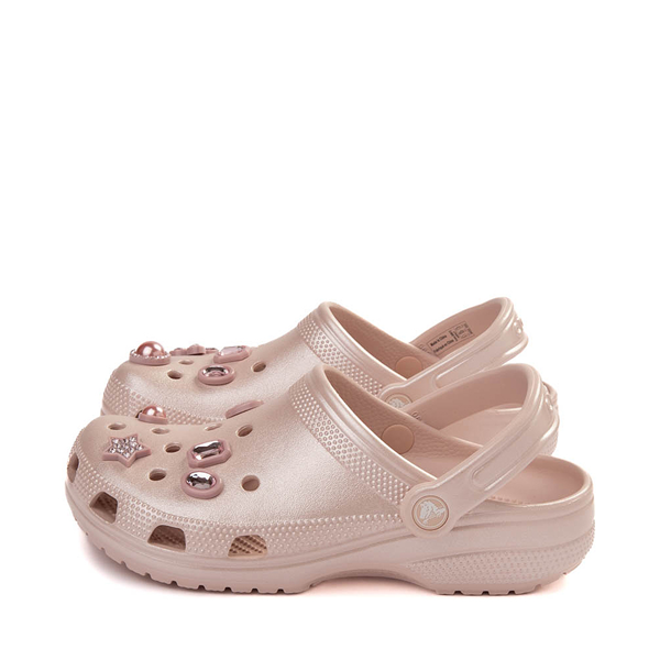 Crocs Classic Clogs with Jewels, Pink