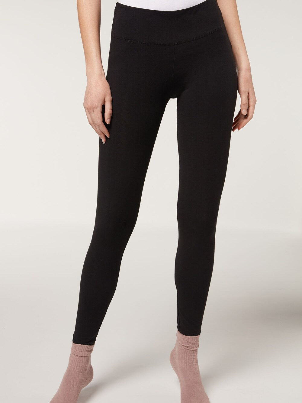 Skinny leggings CALZEDONIA, black