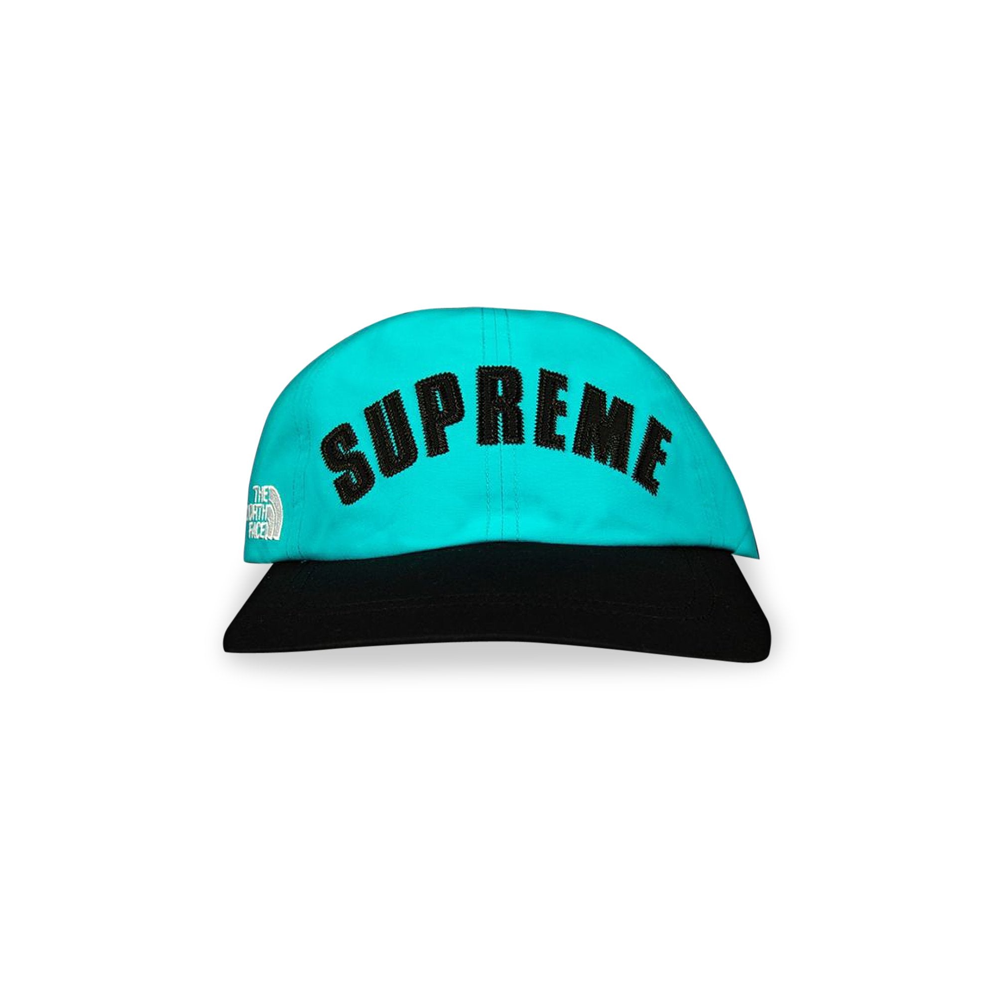 Supreme x The North Face Arc Logo 6 Panel Cap, Teal