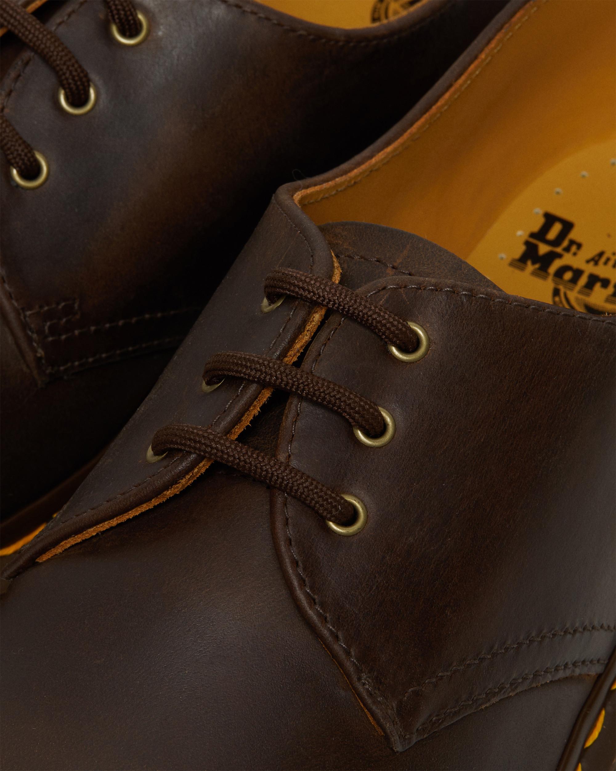 حذاء أوكسفورد جلدي Crazy Horse 1461 من Dr. Martens