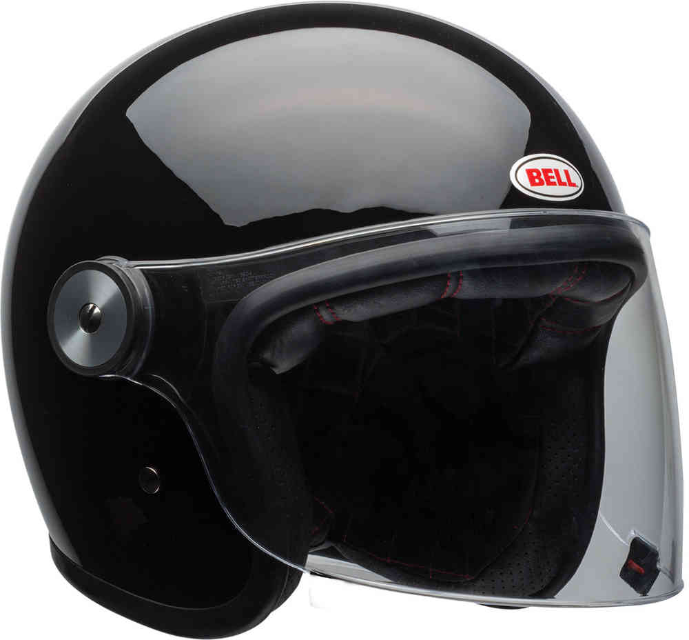 Riot Solid Jet Bell Helmet, black