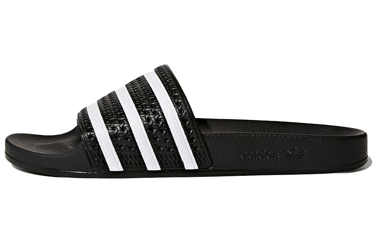 Adidas Originals Adilette Blk White Black