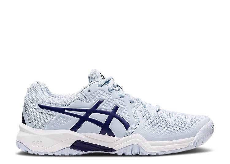 ASICS GEL RESOLUTION 8 GS 'SOFT SKY DIVE BLUE' sneakers,