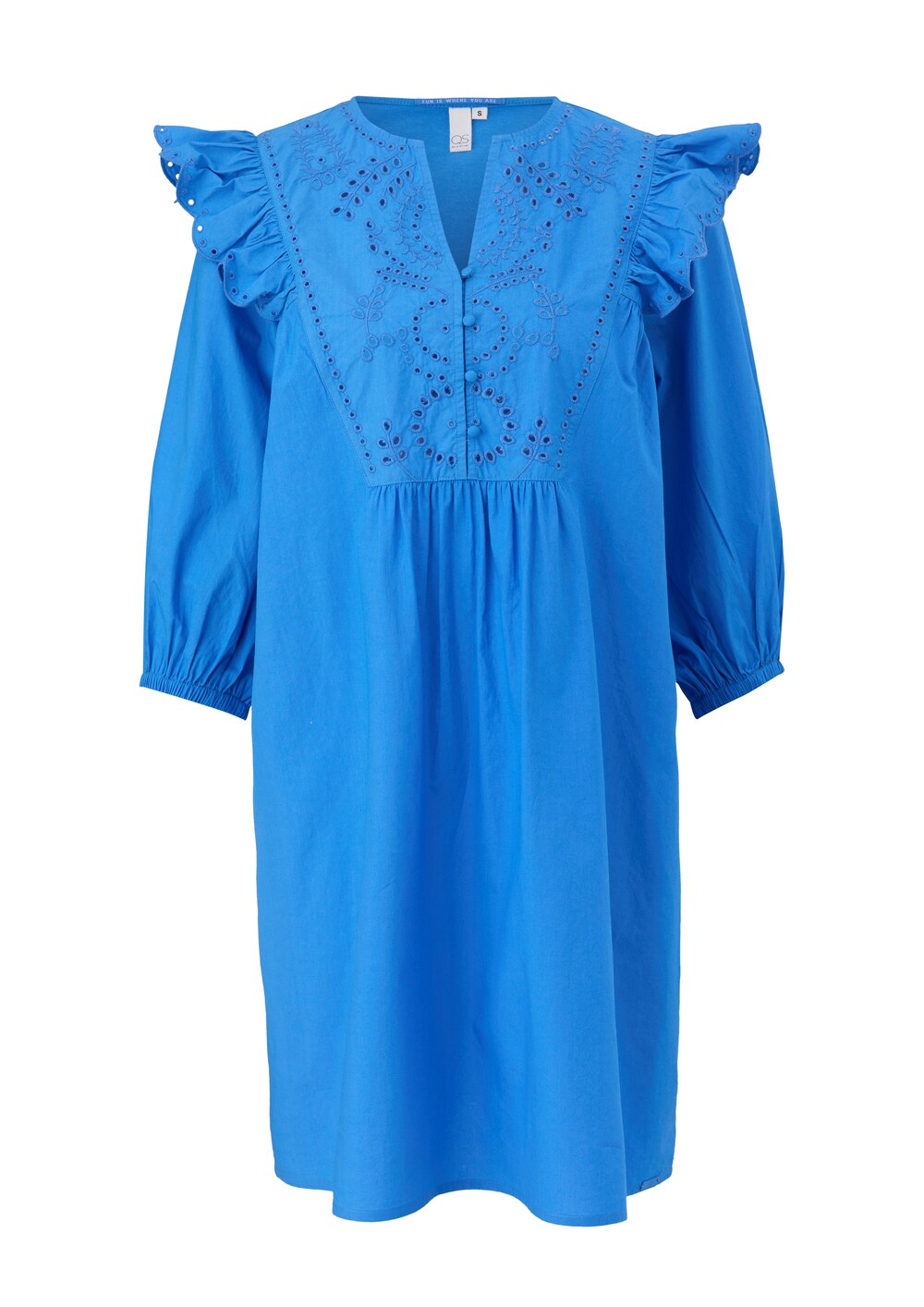 Shirt-dress Sliver, blue