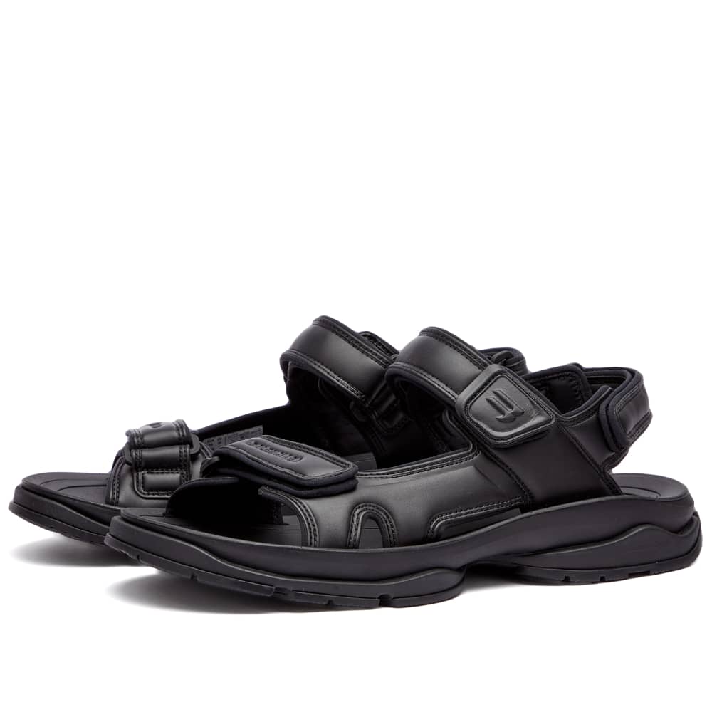 Balenciaga Hiking Sandals, Black