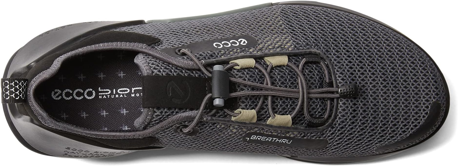 حذاء رياضي Biom 2.0 Breathru من ECCO Sport، بلون مغناطيس/أسود/فيتيفر