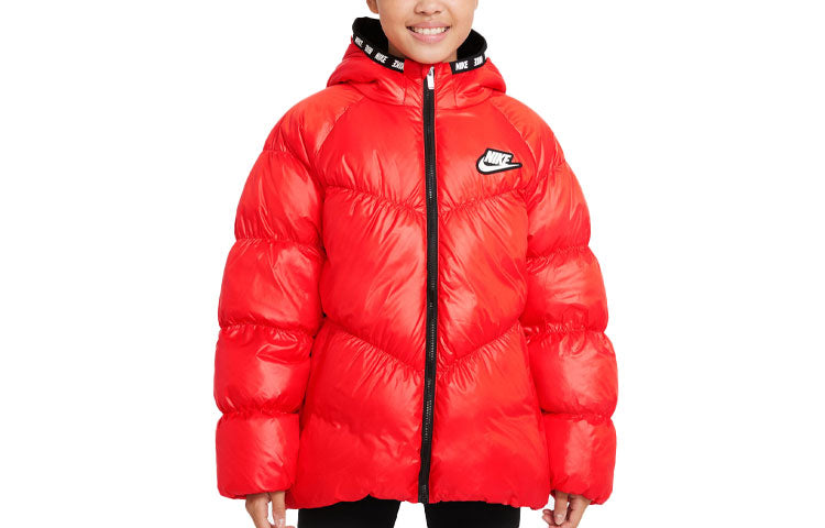 Nike Kids Down Jacket, Red