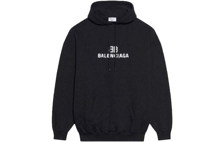 سويت شيرت رجالي من Balenciaga، أسود