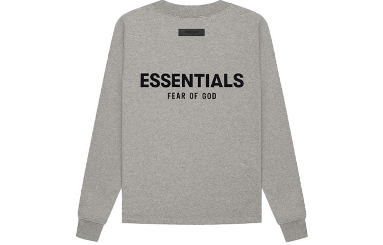 هوديس وبلوزات Fear of God Essentials للجنسين، بلون الشوفان الداكن