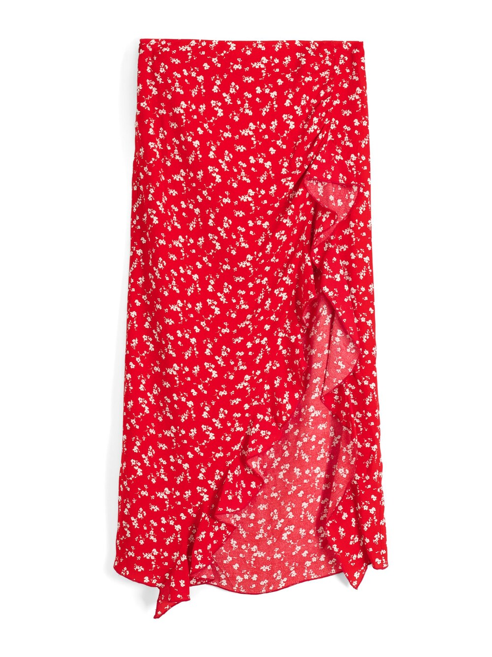 Skirt Bershka, red