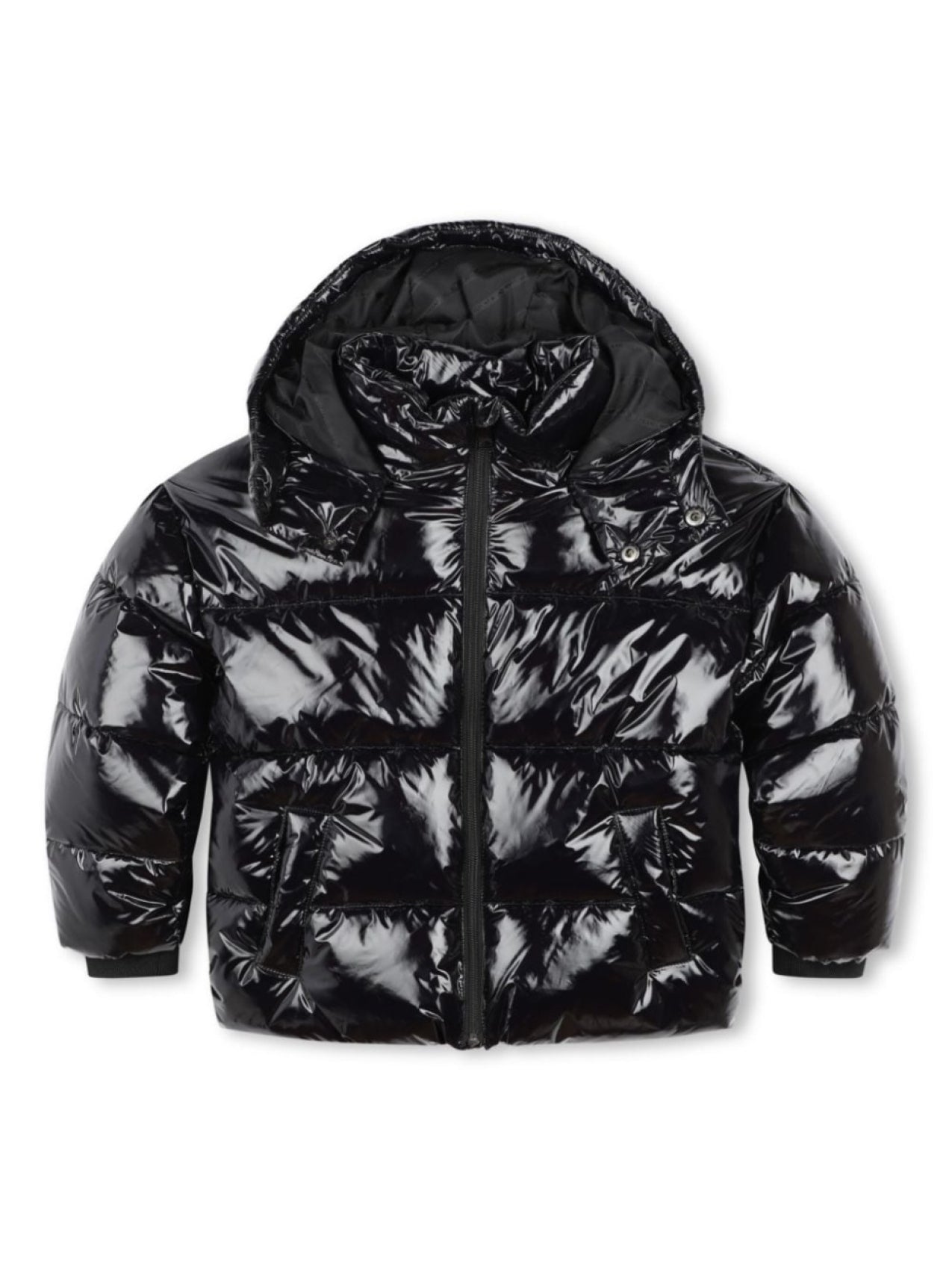 Karl Lagerfeld Kids Logo Down Jacket Black