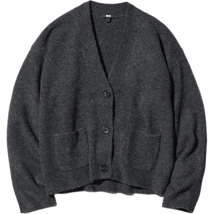 Women's sweater dark gray Uniqlo