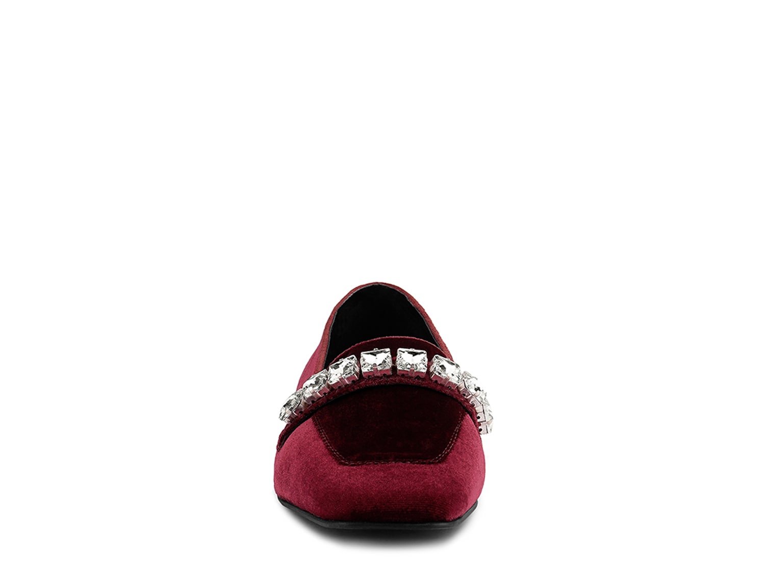 Rag & Co Lamington loafers, burgundy