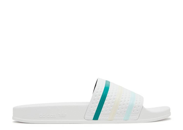 Adidas ADILETTE SLIDE 'WHITE HALO MINT' sneakers, white