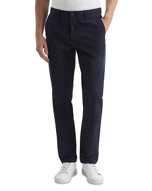 REISS Slim Fit Chinos, Blue