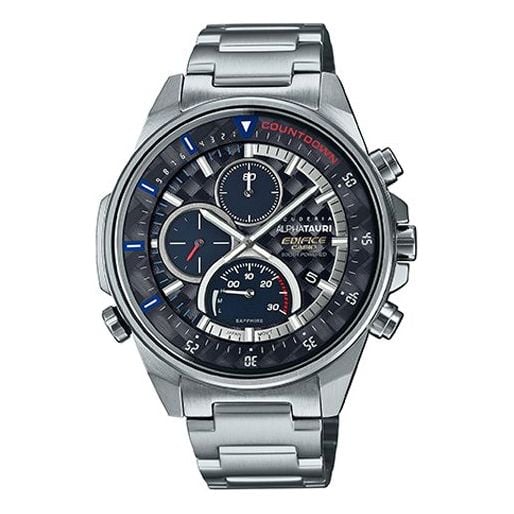 Watch CASIO EDIFICE Limited Edition Solar Powered Mens Black Analog, black