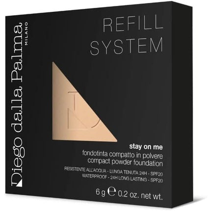 Diego Dalla Palma Compact Foundation Stay On Me SPF20 Refill 55 Terracotta Diego Dalla Palma