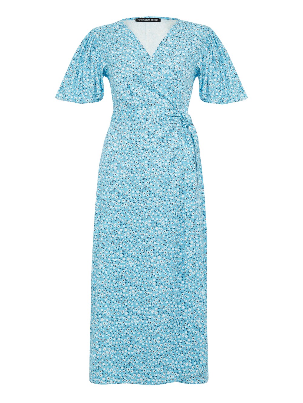 Summer dress Threadbare Koko, light blue/dark blue