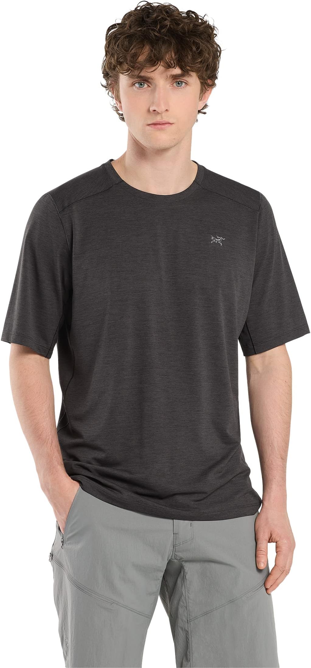 Cormac Crew Arc'teryx Short Sleeve Black Heather