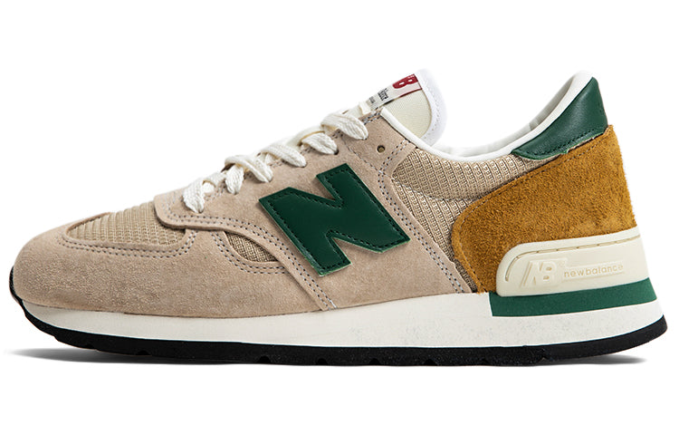 حذاء Teddy Santis x New Balance 990v1 MiUSA Tan Green