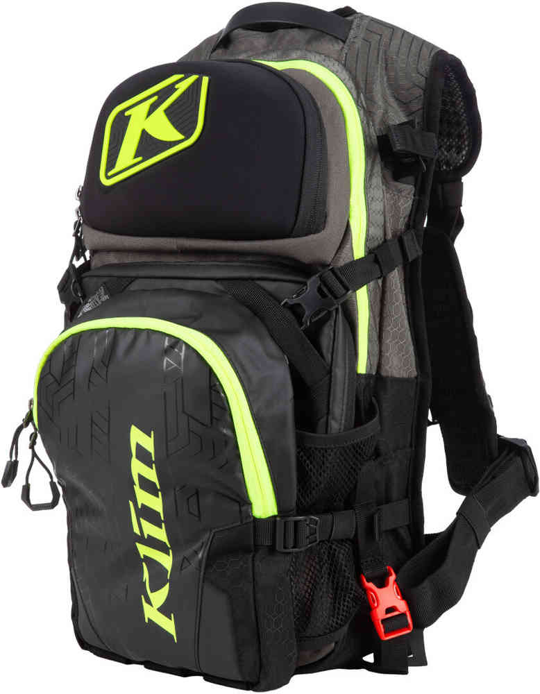 Backpack Nak Pak Klim, black/gray/neon