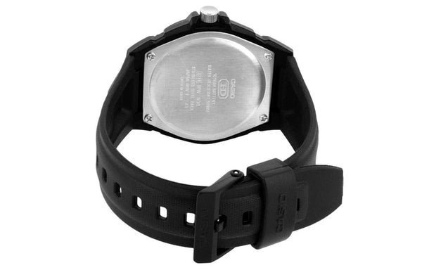 Watch CASIO Quartz Waterproof Sports Mens Black Analog, black