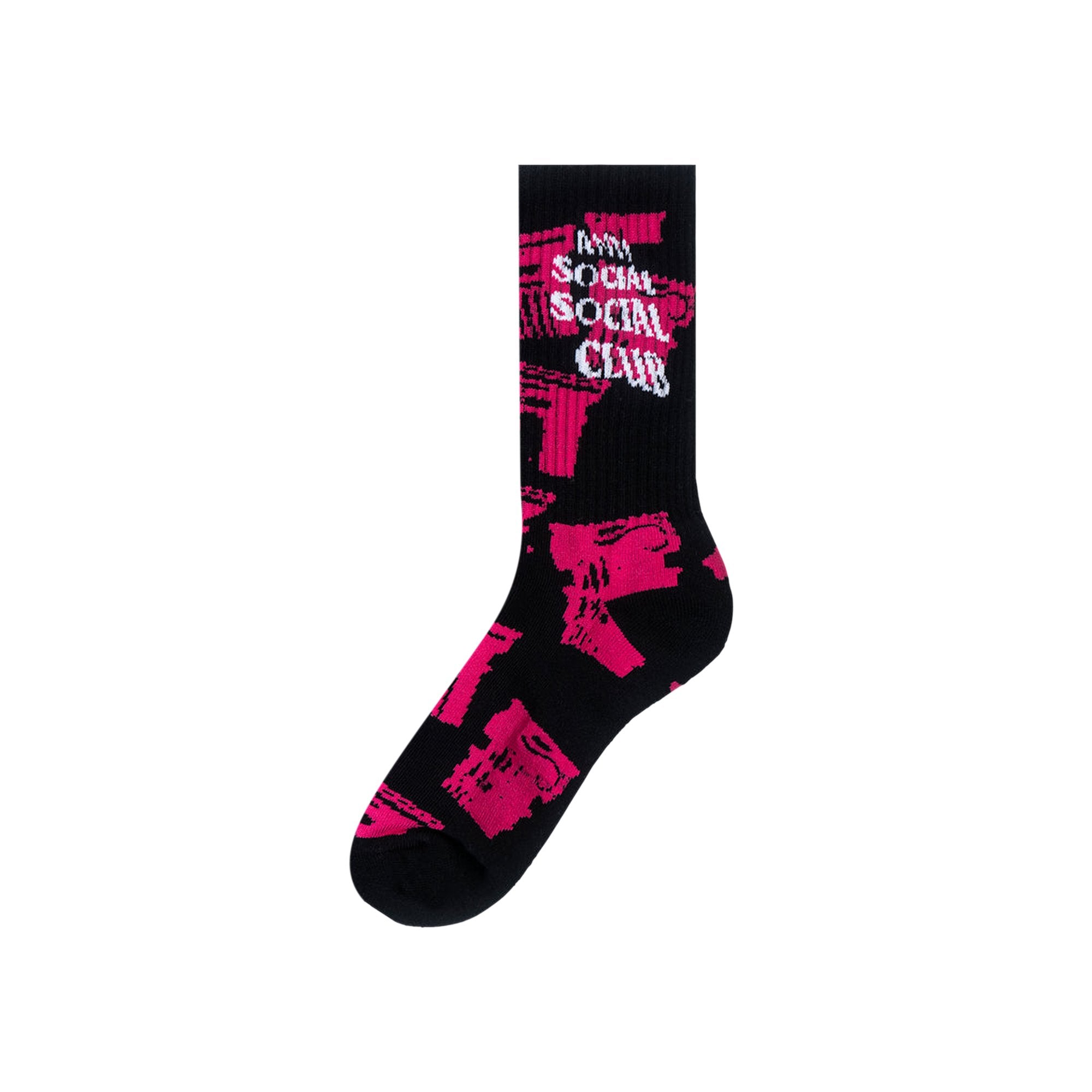 Anti Social Social Club socks, black