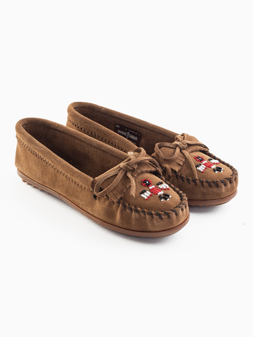 Minnetonka Thunderbird moccasins, brown