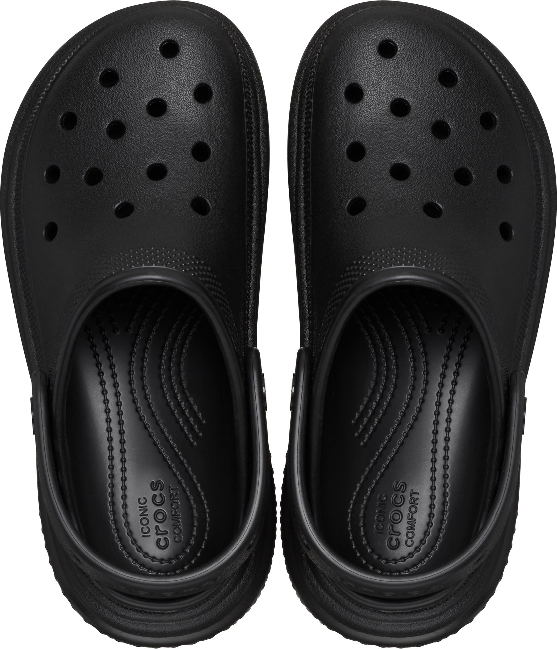 Stomp Clog Crocs, black