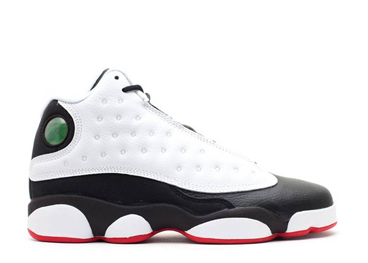 حذاء رياضي AIR JORDAN 13 RETRO GS 'HE GOT GAME' 2013، باللون الأبيض